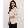 Italy Moda Sweter-MI-SW-2911.91-jasny smėlio spalva