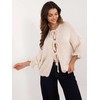 Italy Moda Sweter-MI-SW-2911.91-jasny smėlio spalva