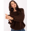 Italy Moda Sweter-MI-SW-2912.10X-ciemny ruda