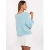 Italy Moda Megztinis-MI-SW-2912.10X-šviesiai mėlynas