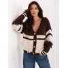 Italy Moda Sweter-MI-SW-3211.31-ciemny ruda