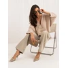 Italy Moda Sweter-MI-SW-3544.79-smėlio spalva