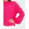 Italy Moda Sweter-MI-SW-9642.01-fuksjowy