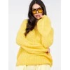 Italy Moda Sweter-MI-SW-9642.01-geltona