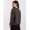Italy Moda Sweter-MI-SW-WK32601.19-ciemny pilka