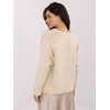 Italy Moda Sweter-MI-SW-WK32601.19-jasny smėlio spalva