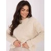 Italy Moda Sweter-MI-SW-WK32601.19-jasny smėlio spalva