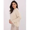 Italy Moda Sweter-MI-SW-WK32601.19-jasny smėlio spalva