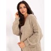 Italy Moda Sweter-MI-SW-WM6155.82-smėlio spalva