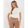 Italy Moda T-shirt-IR-TS-R2766.60-ecru