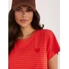 Italy Moda Marškinėliai moterims-IT-TS-22397.89-fluo rožinis