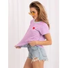 Italy Moda T-shirt-IT-TS-22397.89-šviesiai mėlyna