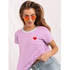Italy Moda T-shirt-IT-TS-22397.89-šviesiai mėlyna