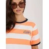 Italy Moda Marškinėliai moterims-IT-TS-22533.55-fluo oranžinė