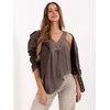 Italy Moda Top-MI-TP-7922.33-ciemny bezowy