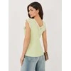Italy Moda Top-MI-TP-KS-22508.01-šviesiai žalia