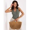 Italy Moda Top-MI-TP-KS-22528.96-khaki