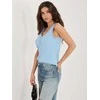 Italy Moda Top-MI-TP-KS-22528.96-šviesiai mėlyna