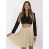 Jean Louis Francoise Spódnica-NM-SD-RB62367.47P-auksinė
