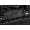 Juodas shoulder laptop bag Solier S19 FOXFORD