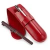 Solier Accessories Leather men s pen case SA12 CAMEL