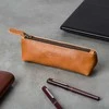 Solier Accessories Leather pencil case Solier SA51 juodas