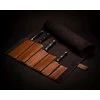 Solier Accessories Personalised leather knife case Solier SA44 vintage ruda