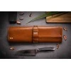 Solier Accessories Personalised leather knife case Solier SA44 vintage ruda