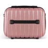 Kelioninis Solier Luggage Kosmetinis kelionių lagaminėlis XS ABS STL902 - Rožinis auksas