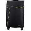 Kelioninis Solier Luggage Large soft luggage XL Solier STL1651 juodas-žalias