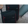 Kelioninis Solier Luggage Large soft luggage XL Solier STL1311 juodas-red