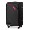 Kelioninis Solier Luggage Vidutinis lagaminas M 23 Solier SOFTFLEX STL2240 - juodas ir raudona