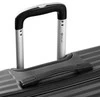 Solier Luggage Kelioninis lagaminas vidutinis M 24 kietas ABS - Solier KYOTO 1071 - Juodas