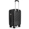 Kelioninis Solier Luggage Mažas salono lagaminas S ABS - Solier 20 KYOTO 1071 - Juodas