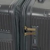 Kelioninis Solier Luggage SUITCASE M 24 STL945 ABS DARK Pilkas
