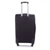 Kelioninis Solier Luggage Vidutinio dydžio tvirtas lagaminas M Solier STL1316 - Tamsiai mėlinas, rudas