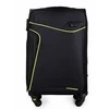 Kelioninis Solier Luggage Vidutinis lengvas lagaminas M Solier STL1651 - Juodas/žalias