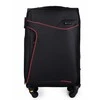 Kelioninis Solier Luggage Vidutinis lengvas lagaminas M Solier STL1651 - Juodas/raudonas