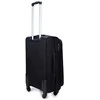Kelioninis Solier Luggage Vidutinis lengvas lagaminas M Solier STL1651 - Juodas/žalias