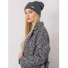 Kepurė Rue Paris Cap-JK-CZ-30.40P-tamsiai pilka