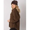 Kepurė Wool Fashion Italia Cap-AT-CZ-16801.38-tamsiai ruda