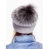 Kepurė Wool Fashion Italia Cap-AT-CZ-17230.43-pilka