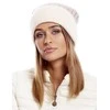 Wool Fashion Italia Cap-AT-CZ-17230.43-smėlio spalvos