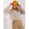 Kepurė Wool Fashion Italia Cap-AT-CZ-231305.85P-tamsiai geltona