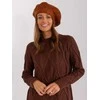 Kepurė Wool Fashion Italia Cap-AT-CZ-2318.26-šviesiai ruda