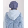 Kepurė Wool Fashion Italia Cap-AT-CZ-2318.26-tamsiai mėlyna