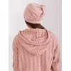 Kepurė Wool Fashion Italia Cap-AT-CZ-23250.01P-šviesiai rožinė