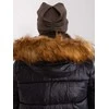 Kepurė Wool Fashion Italia Cap-AT-CZ-23250.36P-tamsi chaki