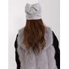 Kepurė Wool Fashion Italia Cap-AT-CZ-23250.61P-pilka