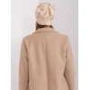 Kepurė Wool Fashion Italia Cap-AT-CZ-2325.85-šviesiai smėlio spalvos